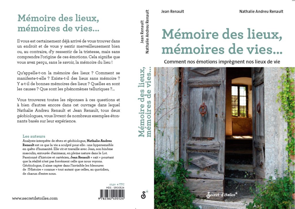 Livre Nathalie et Jean Renault Mémoire des lieux mémoires de vie